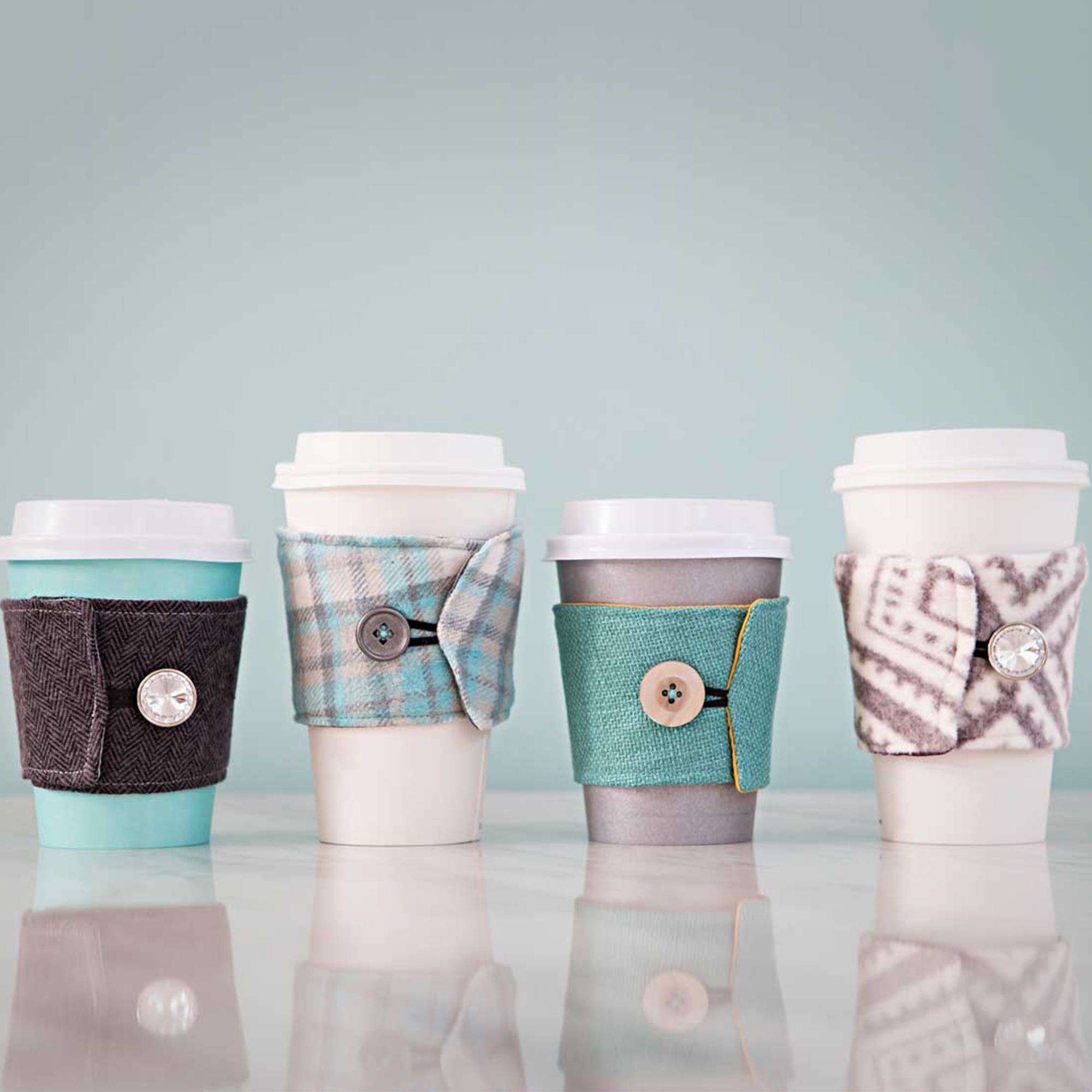 Easy And Cute DIY Coffee Cup Sleeve Tutorial
