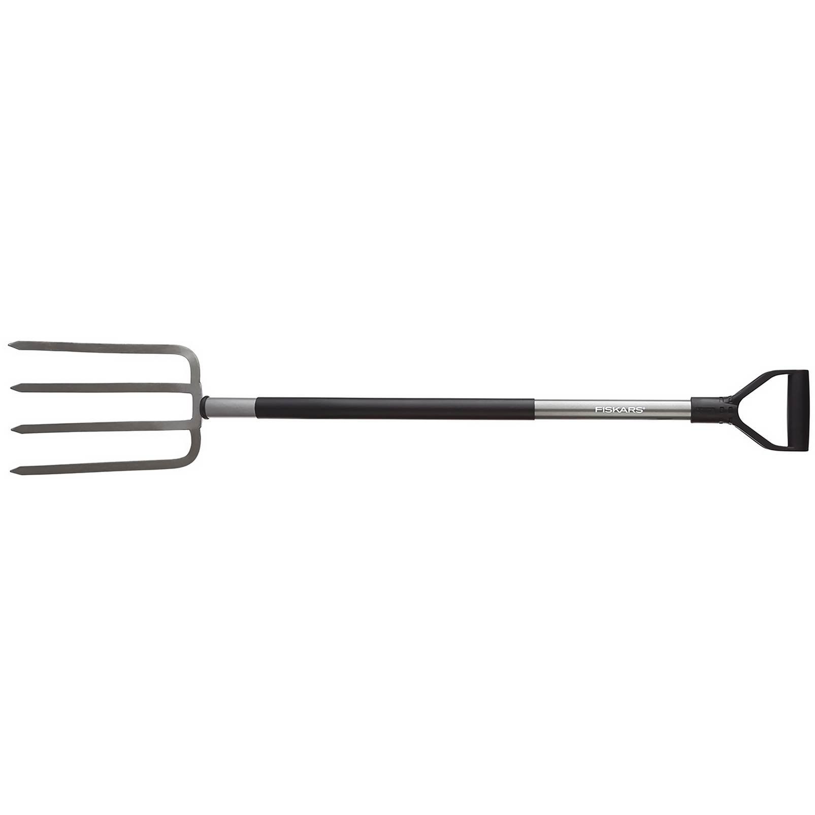Fourche de jardin en acier à manche en D Ergo Fiskars