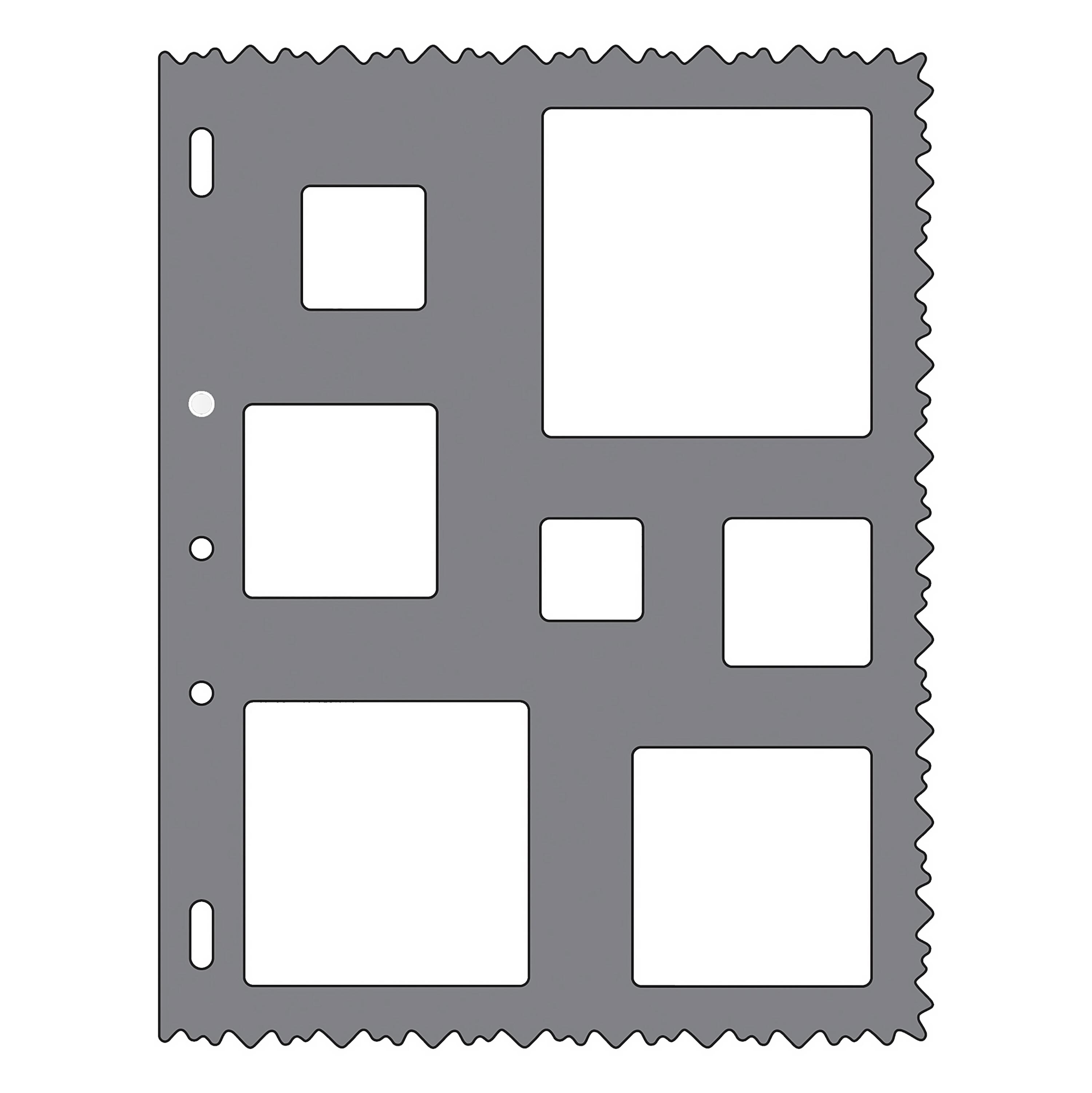 Square Shape Templates (8.5" x 11") Fiskars