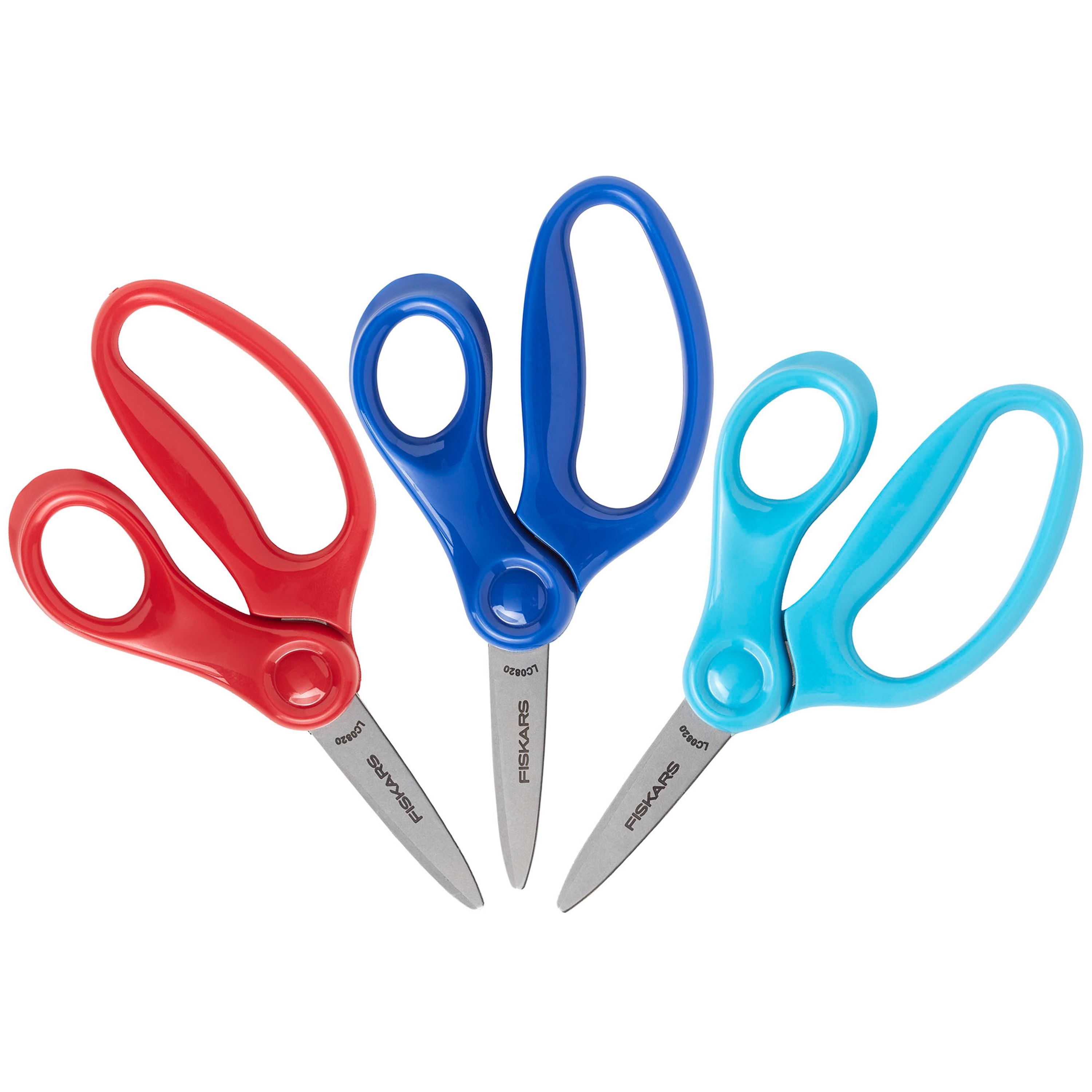Pointed-tip Kids Scissors (5 in.), 3-pack