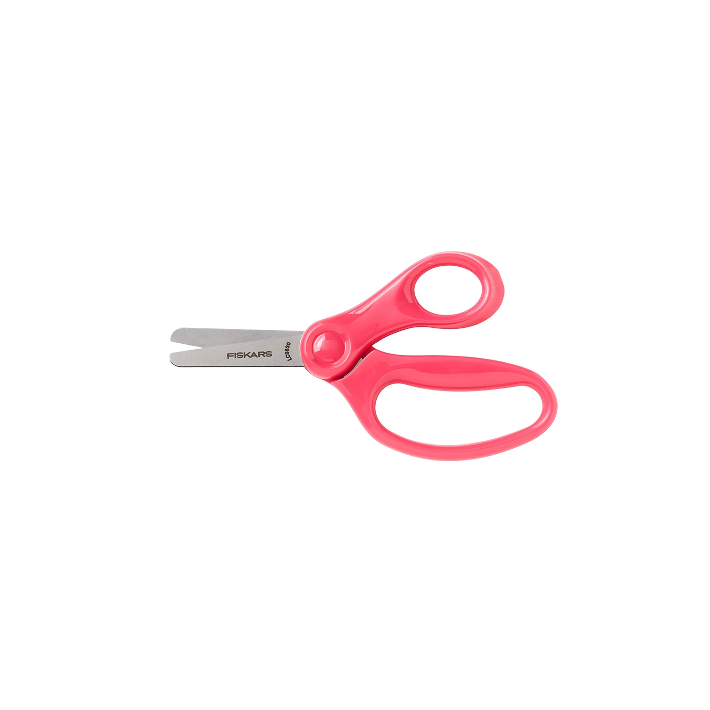 Children's Pink Safety Scissors with Soft Handle and Grips