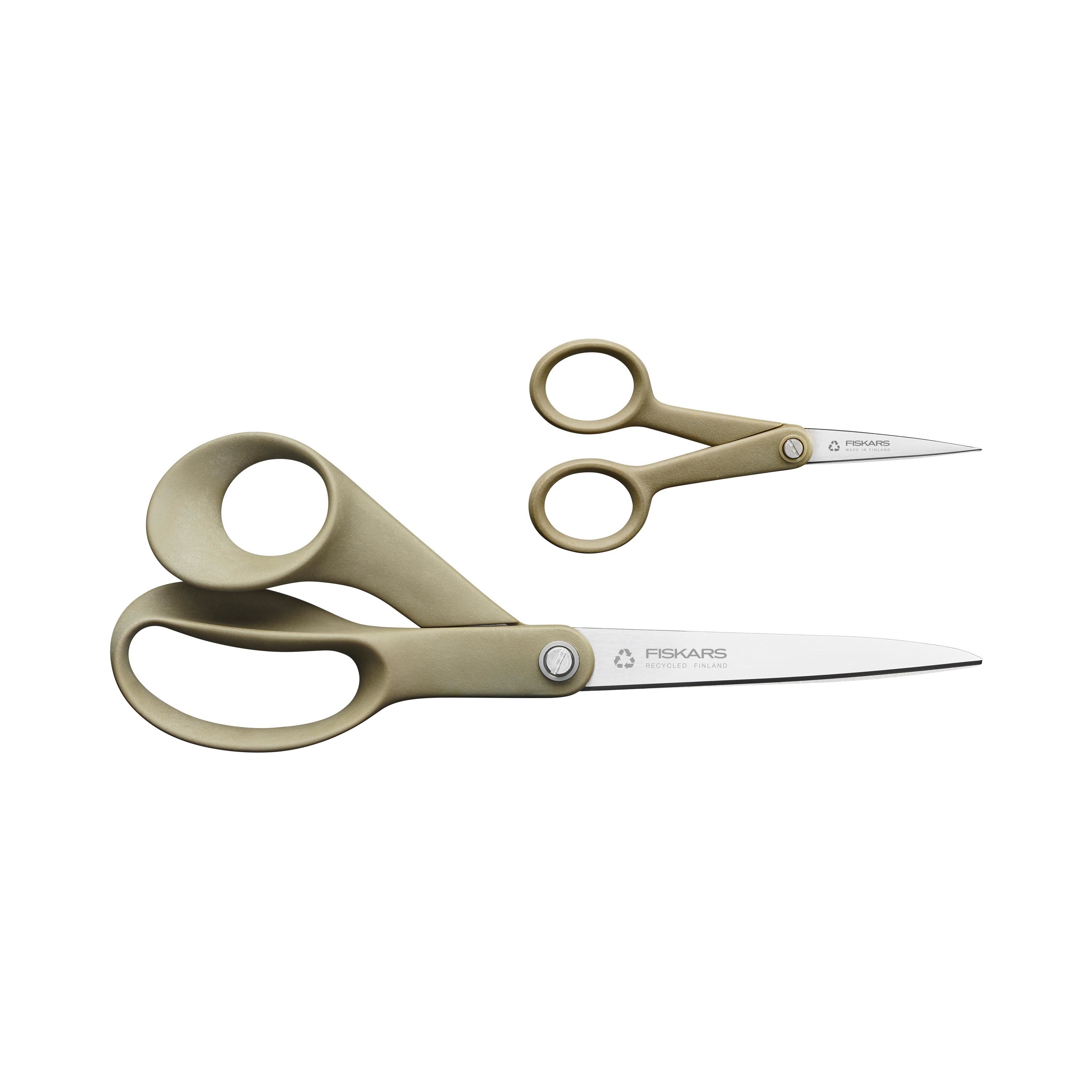 Fiskars Titanium Soft Grip Scissors - Titanium Nitride - Gray - 2