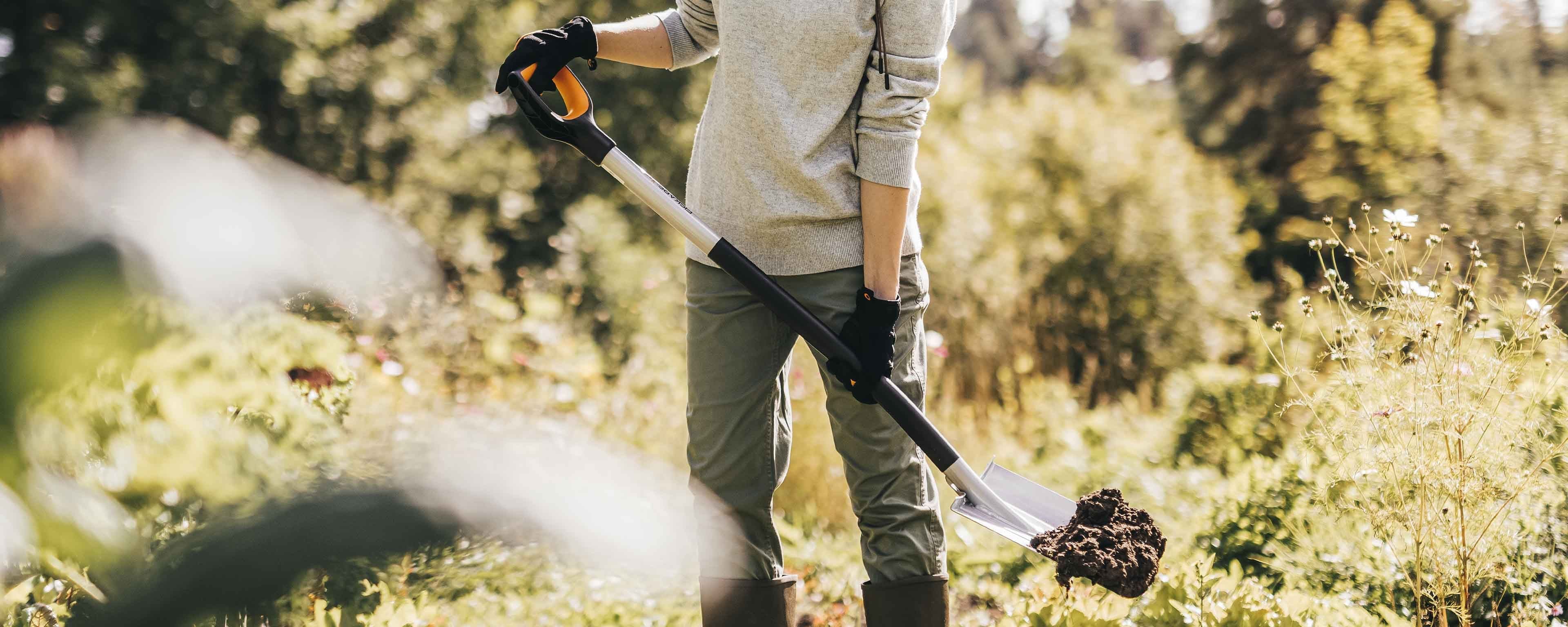 Anatomy of a shovel – Fiskars Brand Site